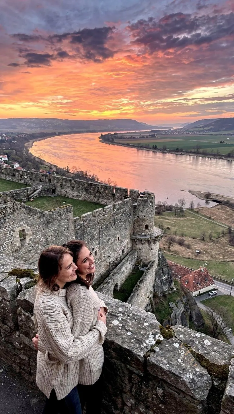 Map highlighting the southern travel circuit routes in Slovakia with clear destinations.
